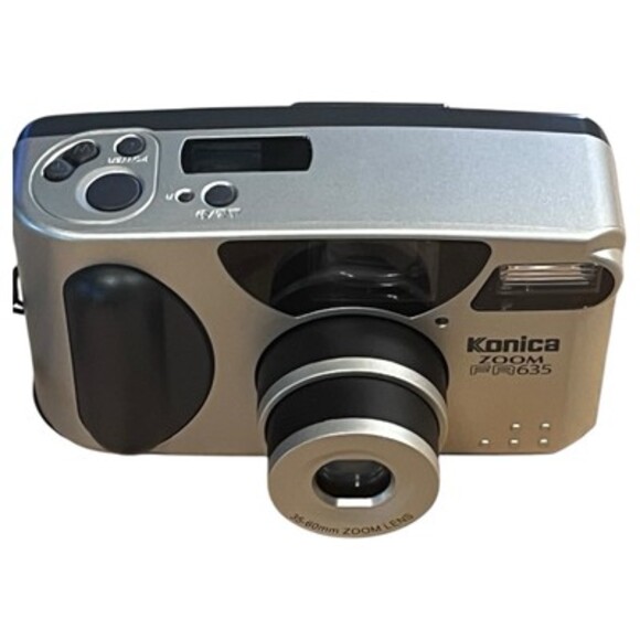 Vintage Konica Zoom FR635 Point and Shoot 35mm Film Camera - Picture 16 of 16